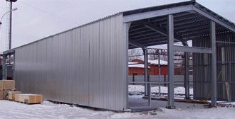 Строительство металлических ангаров