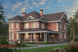 Проекты домов из кирпича до 250 кв.м в Краснодаре