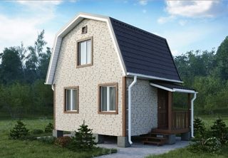 Проекты домов из кирпича 5х6 в Краснодаре