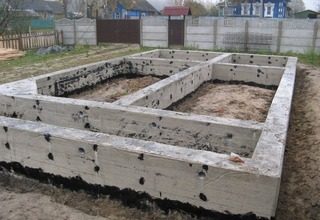 Строительство ленточного фундамента 7 на 7 в Краснодаре