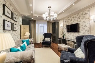 Ремонт гостиной 18 кв.м в Краснодаре