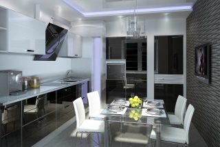 Ремонт кухни в современном стиле в Краснодаре