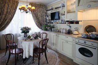 Фото Ремонт кухни в стиле Прованс в Краснодаре