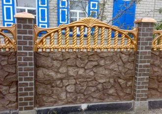 Еврозаборы из бетона в Краснодаре